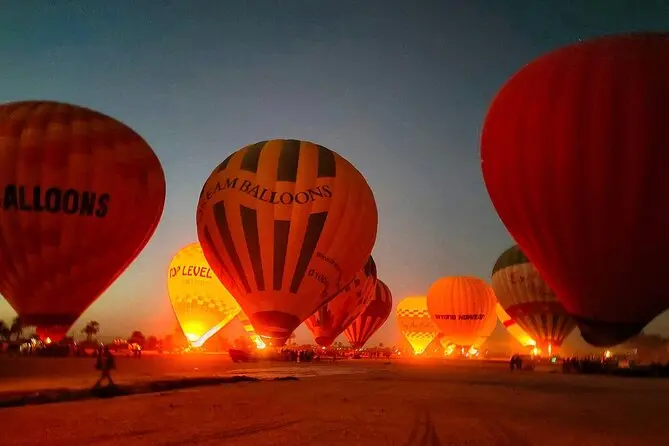 Magical Sunrise Hot Air Balloon Experience in Luxor